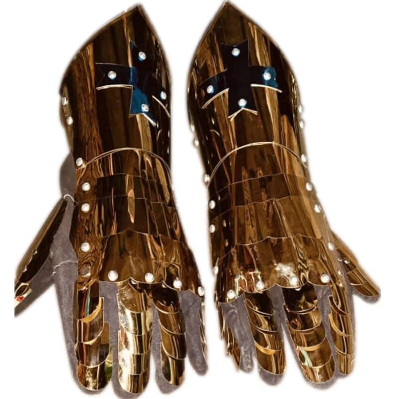 J72 Medieval Knight Gothic Gloves