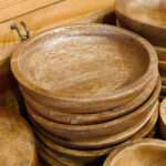 WP03 Wooden Solid Serving Bowl