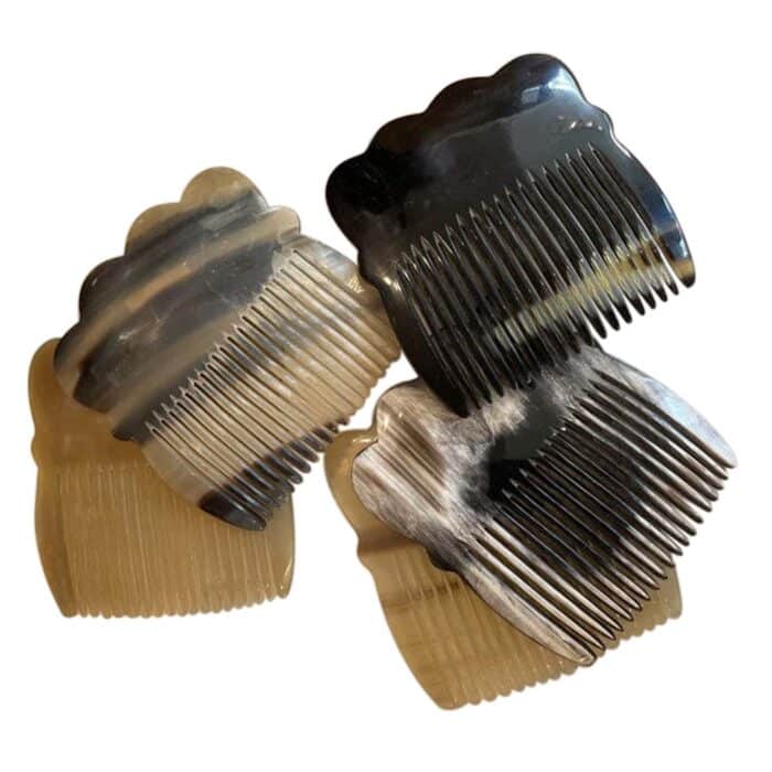 MRYN07 Horn hair comb