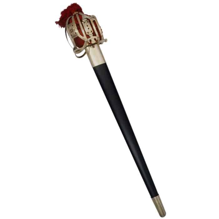 SD233 Vintage Sword Leather Embossed Scabbard - Image 5