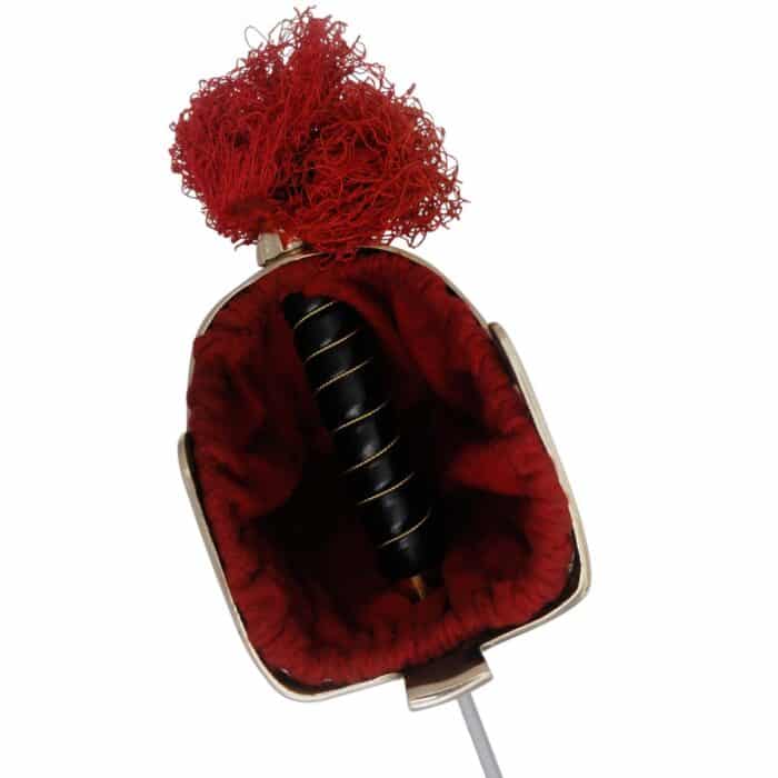 SD233 Vintage Sword Leather Embossed Scabbard - Image 8