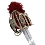 SD233 Vintage Sword Leather Embossed Scabbard - Image 10