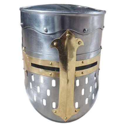 H182 Medieval Templar Crusader Knight Armor Helmet