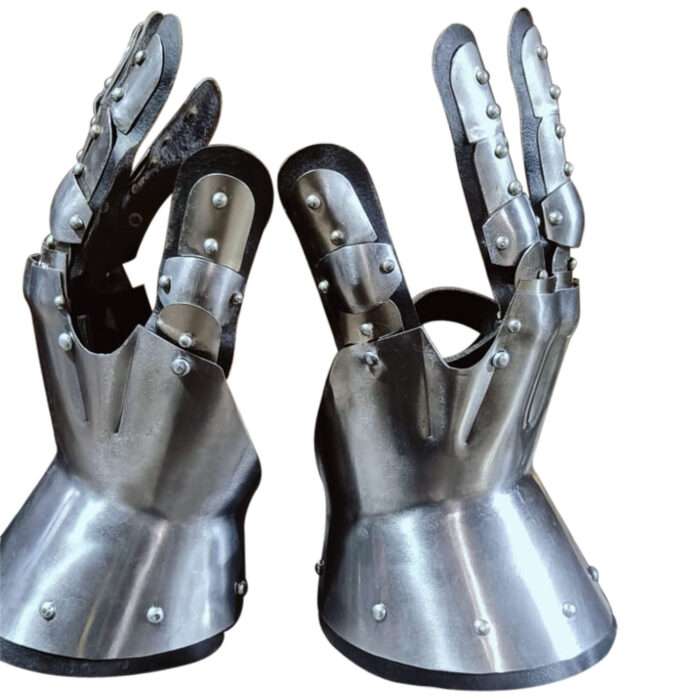 J114 Medieval Knight Gauntlets Gothic Gauntlets - Image 2