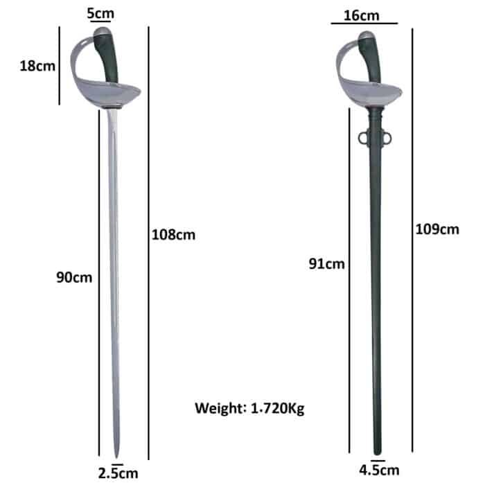 SD237B Cavalry Sword - Image 8