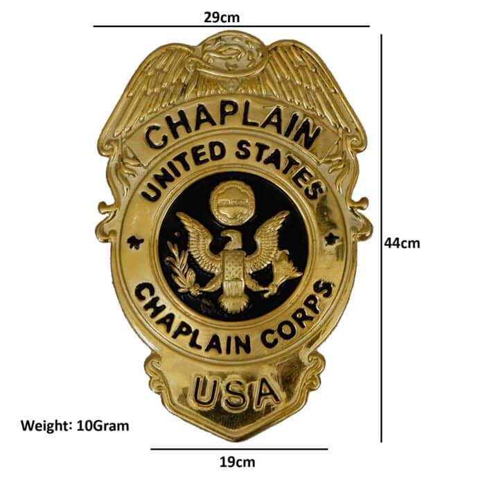 B25 Chaplain Badge - Image 3