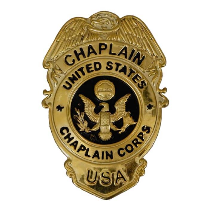B25 Chaplain Badge B25 Chaplain Badge