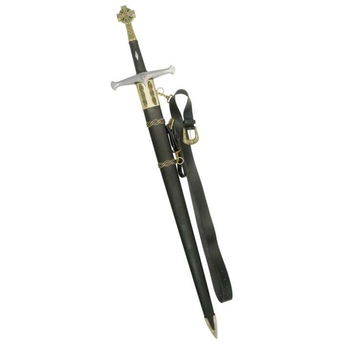 SD238 Medieval Crusader Sword with Scabbard - Image 2