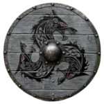 F62 Viking Dragon Shield