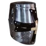 H187 Medieval Templar Crusader Helmet - Image 3