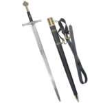 SD238 Medieval Crusader Sword with Scabbard