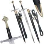 SD238 Medieval Crusader Sword with Scabbard - Image 7