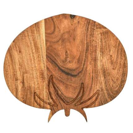 KA023 Pomegranate Shaped Wooden Chopping Board