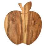 KA022 Apple Shaped Wooden Chopping Board