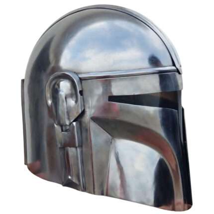 H189 Steel Mandalorian Armor Helmet
