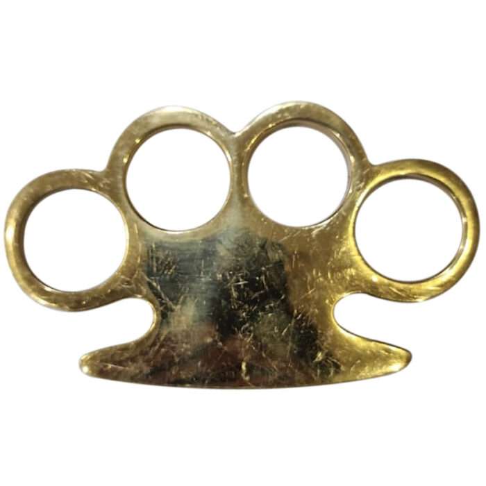 KD12 Classic T Handle Brass Knuckles
