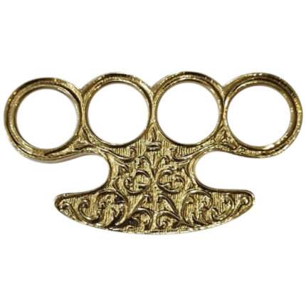 KD13 Leave Design Close Brass Knuckle