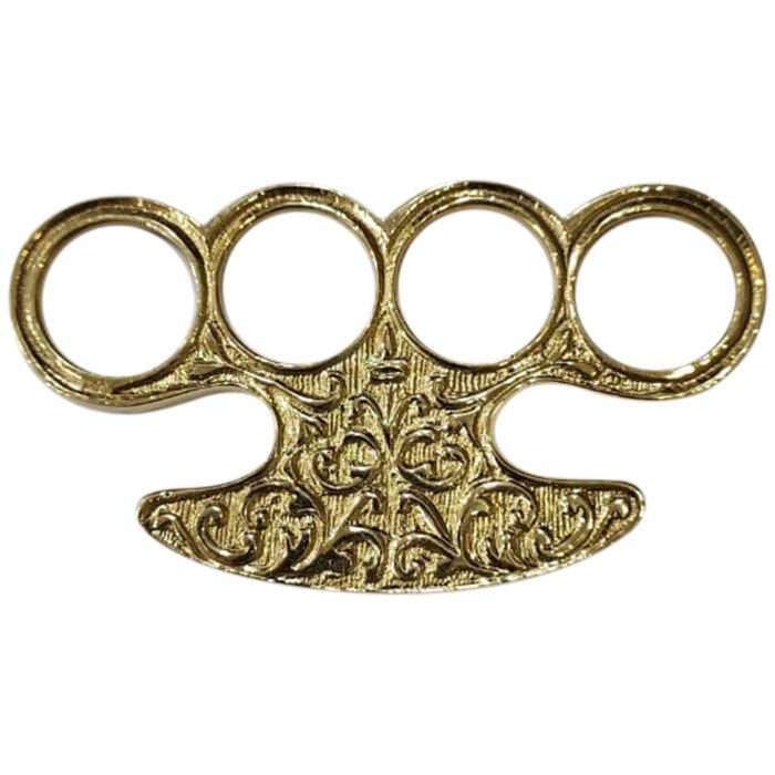 KD13 Leave Design Close Brass Knuckle