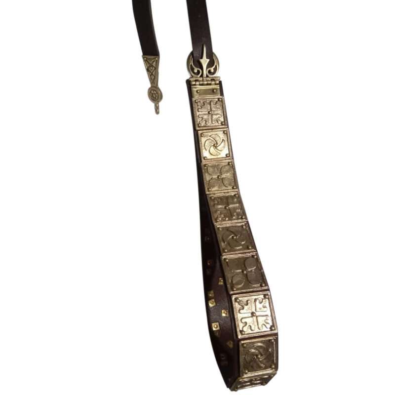 RB08 Casted Brass with Brown Leather Rome Centurion Belt