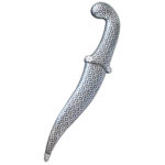 DM32 Floral Damascus Dagger - Image 6
