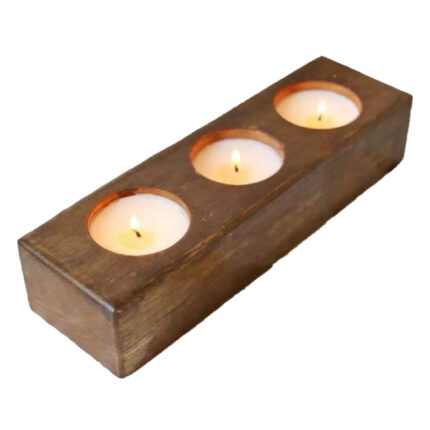 WP27 Wooden Candle Stick