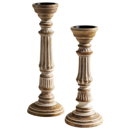 WP32 Wooden Candle Stick