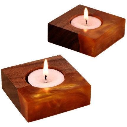 WP35 Wooden Candle Stick