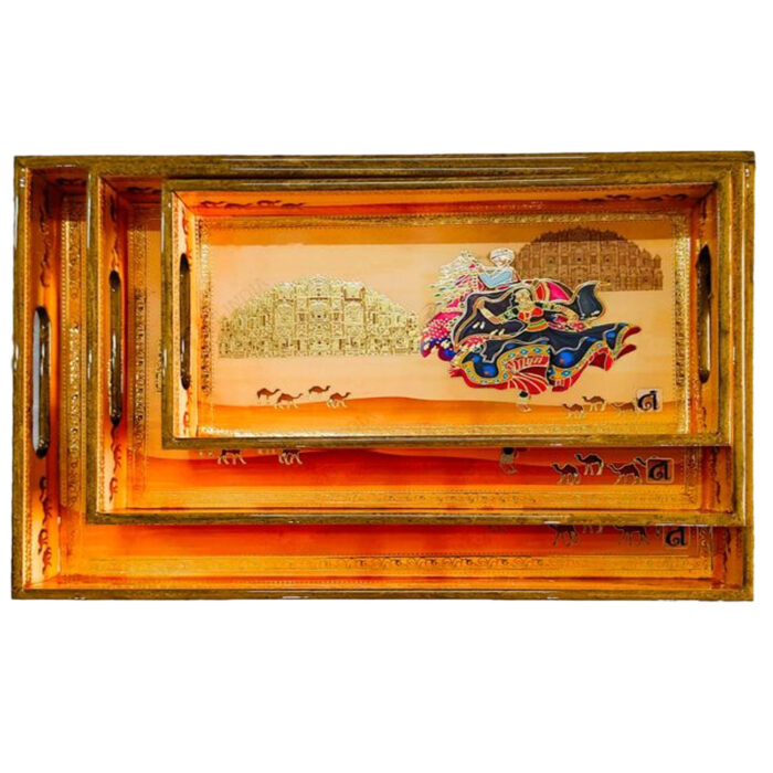 WP39 Wooden Tray Set