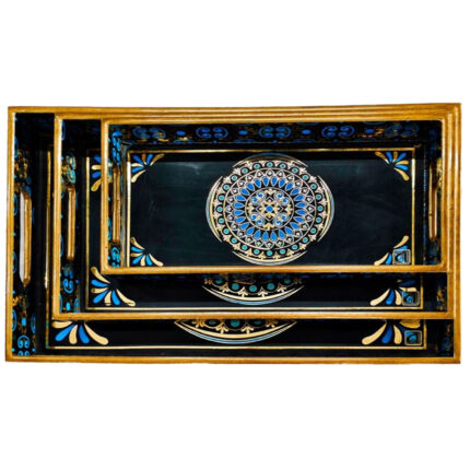 WP40 Wooden Tray Set