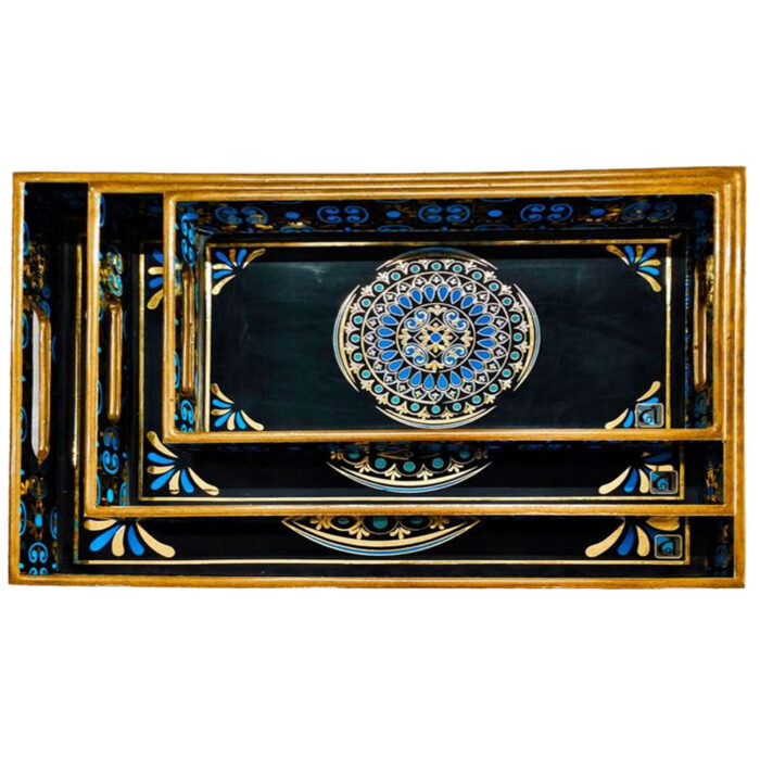 WP40 Wooden Tray Set