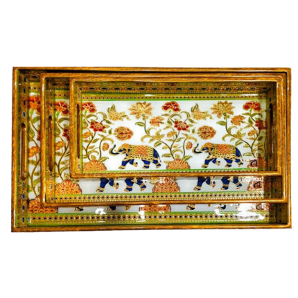 WP42 Wooden Tray Set