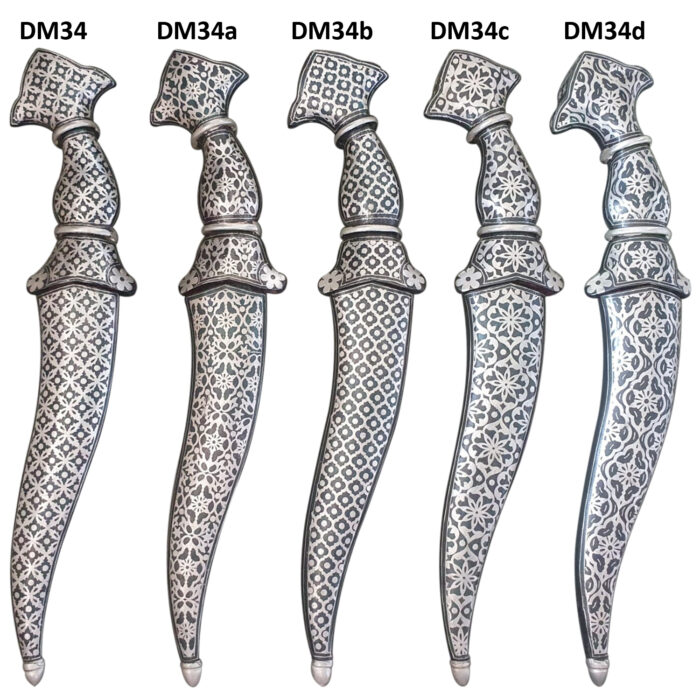 DM34 Crown Handle Damascus Dagger DM34 Crown Handle Damascus Dagger