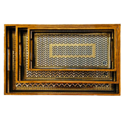 WP45 Wooden Tray Set