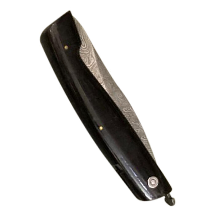 DM52 Curved Craft Damascus Blade - Image 3