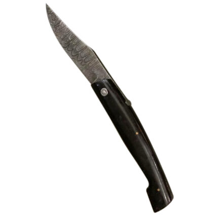 DM52 Curved Craft Damascus Blade