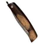 DM53 Curve Damascus Folding Knife - Image 3