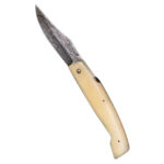 DM54 Trail Damascus Folding Knife