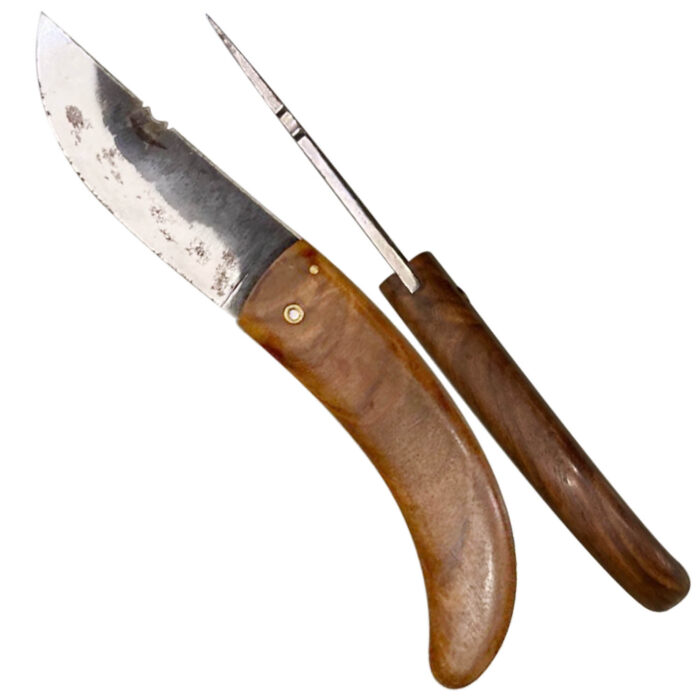 DM65 Predator Damascus Knife - Image 2