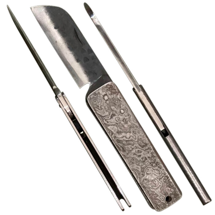 DM68 Steel Grip Hunter Knife - Image 4