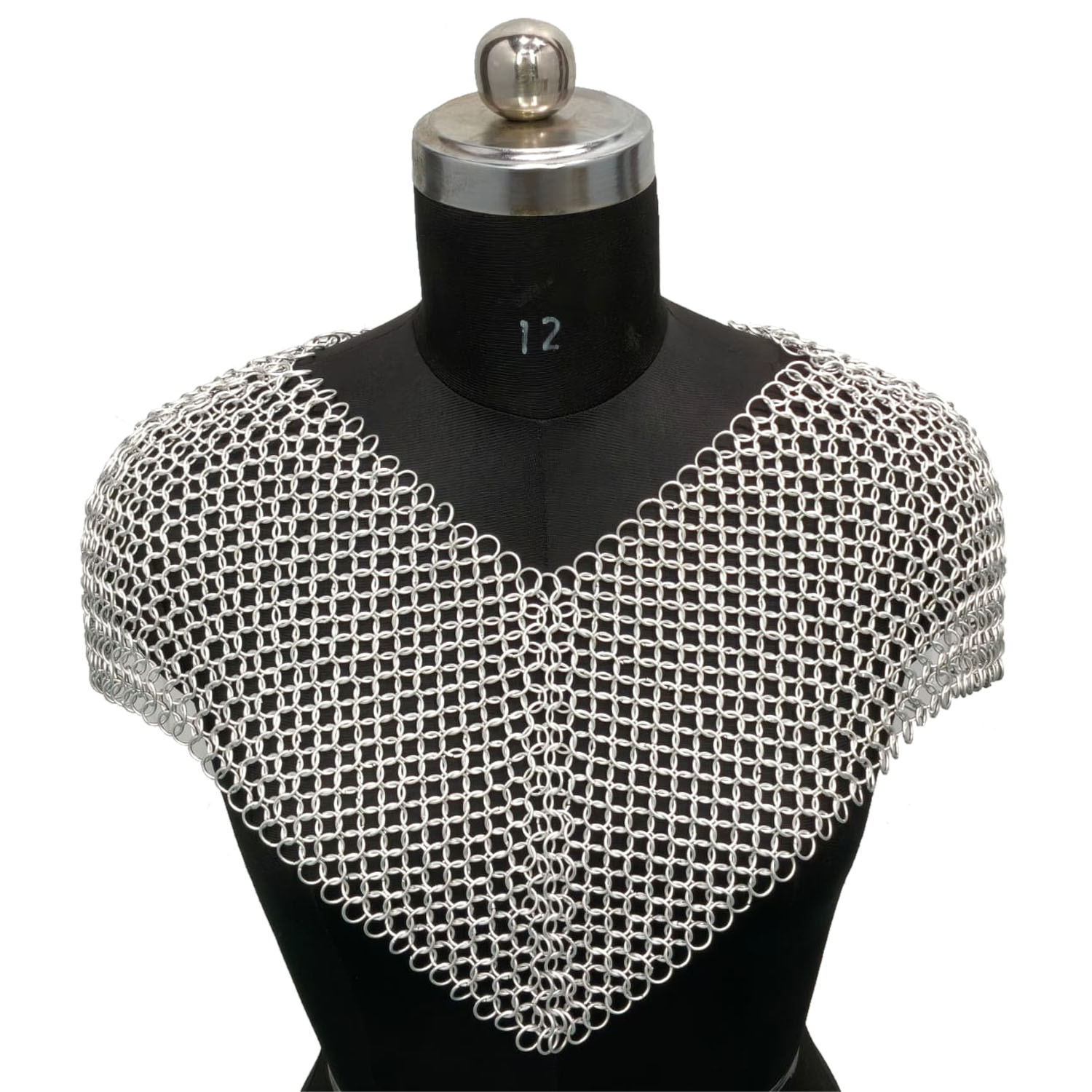 CM67 Gorget with Mantle Chainmail CM67 Gorget with Mantle Chainmail