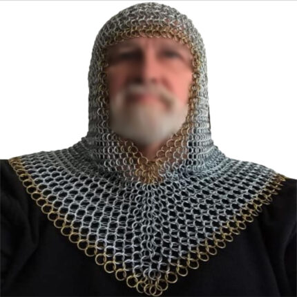 CM70 Butted Chainmail Coif