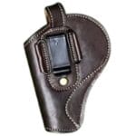 HT10 Leather Gun Holster with Cartridge Slots