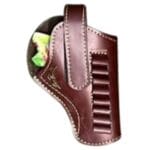 HT13 Leather Gun Holster with Retention Strap