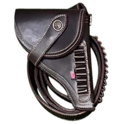HT02 Leather Shoulder Holster with Cartridge