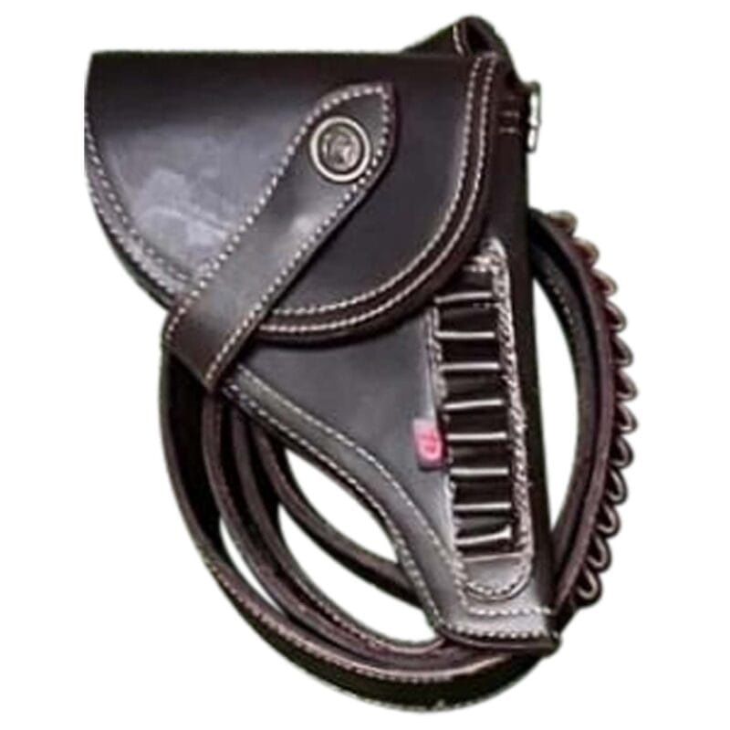 HT02 Leather Shoulder Holster with Cartridge