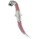 HK87 Antique Finish Floral Dagger